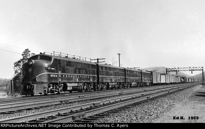 PRR 9524, EF-15, 1955